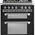 Steel AQ7SF-4 Ascot gas fornuis met combi-stoomoven - 70 cm breed