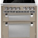 Steel AQ7SF-4I Ascot inductie fornuis met combi-stoomoven - 70 cm breed