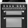 Steel AQ7SF-4I Ascot inductie fornuis met combi-stoomoven - 70 cm breed