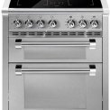 Steel AQ7SF-4I Ascot inductie fornuis met combi-stoomoven - 70 cm breed