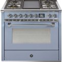 Steel AQ9S-4B Ascot gasfornuis - combi-stoomoven - met grill-top bakplaat