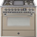 Steel AQ9S-4B Ascot gasfornuis - combi-stoomoven - met grill-top bakplaat