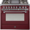 Steel AQ9S-4B Ascot gasfornuis - combi-stoomoven - met grill-top bakplaat