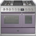 Steel GQ10SF-4B fornuis met combi-stoomoven en grill top - 100 cm breed