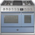 Steel GQ10SF-4B fornuis met combi-stoomoven en grill top - 100 cm breed