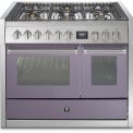 Steel GQ10SF-4M fornuis met combi-stoomoven en mega wok - 100 cm breed