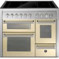 Steel GQ10SFF-5FI inductie fornuis met combi-stoomoven - Genesi - 100 cm