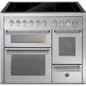 Steel GQ10SFF-5FI inductie fornuis met combi-stoomoven - Genesi - 100 cm