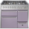 Steel GQ10SFF-D-4M fornuis met combi-stoomoven - Genesi - 100 cm. breed