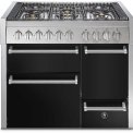 Steel GQ10SFF-D-4M fornuis met combi-stoomoven - Genesi - 100 cm. breed