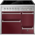 Steel GQ10SFF-D-5FI fornuis met combi-stoomoven - Genesi - 100 cm. breed