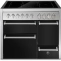 Steel GQ10SFF-D-5FI fornuis met combi-stoomoven - Genesi - 100 cm. breed