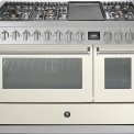 Steel GQ12SF-4TM rvs fornuis met combi-stoomoven - 120 cm breed