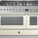 Steel GQ12SF-6M rvs fornuis met combi-stoomoven - 120 cm breed