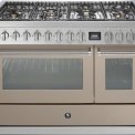 Steel GQ12SF-6M rvs fornuis met combi-stoomoven - 120 cm breed