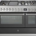 Steel GQ12SF-6T fornuis met combi-stoomoven - 120 cm breed