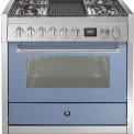 Steel GQ9S-4B fornuis met combi stoomoven - Genesi