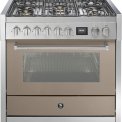 Steel GQ9S-4M fornuis - combi stoomoven - 90 cm. breed