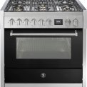 Steel GQ9S-6W fornuis met combi stoomoven