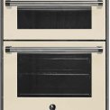 Steel GQFFE6-S Genesi dubbele inbouw oven - combi & pizza