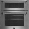 Steel GQFFE6-S Genesi dubbele inbouw oven - combi & pizza