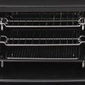 Steel X9F-6 Oxford mat-zwart fornuis