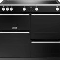 Stoves PRECISION DX D1000Ei ZLS BK zwart inductie fornuis outlet
