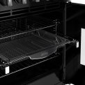 Stoves Richmond 100 DF gas fornuis - zwart - 100 cm. breed