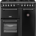 Stoves Richmond 90 DF DX gas fornuis - zwart
