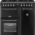 Stoves Richmond 90 DF gas fornuis - zwart - 90 cm. breed
