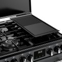 Stoves Richmond DX 60 DF gas fornuis - antraciet - 60 cm. breed
