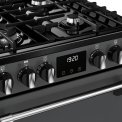 Stoves Richmond DX 60 DF gas fornuis - antraciet - 60 cm. breed