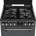Stoves Richmond DX 60 DF gas fornuis - antraciet - 60 cm. breed
