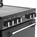 Stoves Richmond DX 60 Ei RTY inductie fornuis - antraciet - 60 cm breed