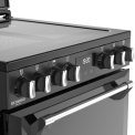 Stoves Richmond DX 60 Ei RTY inductie fornuis - zwart - 60 cm.