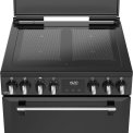 Stoves Richmond DX 60 Ei RTY inductie fornuis - zwart - 60 cm.