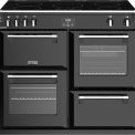Stoves RICHMOND S1000 EI ZWART inductie fornuis - 100 cm. breed