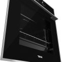 Teka HLB 860 P inbouw oven met zwart glazen front