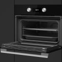 Teka HLC 8440 C BK inbouw oven met magnetron - zwart glas