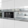 V-Zug Combair V4000 60 inbouw oven - platinum spiegelglas