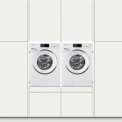Wasmachinekast FULL HOUSE wasmachine / droger kast - wit