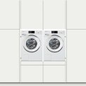 Wasmachinekast FULL HOUSE wasmachine / droger kast - wit