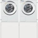 Wasmachinekast TWO PAIR wasmachine / droger kast - wit
