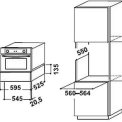 Afmetingen Whirlpool WD142/1IX warmhoudlade