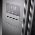 Het bedieningspaneel van de Aga SXS Deluxe American Style side-by-side koelkast