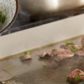 Met de teppanyaki bakplaat kunt u perfect uw vlees, vis, groente e.d. bereiden