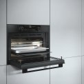 Atag CSX46121D inbouw combi-stoomoven met magnetron - blacksteel