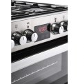 Belling Cookcentre 60 DF EU RVS gas fornuis - 60 cm. breed - dubbele oven