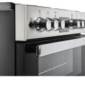 Belling Cookcentre 60 DF EU RVS gas fornuis - 60 cm. breed - dubbele oven