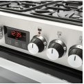 Belling Cookcentre 60 DF EU RVS gas fornuis - 60 cm. breed - dubbele oven